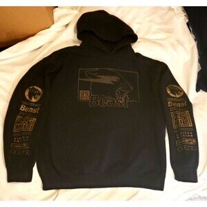 Mr. Beast 25 Million Subscribers Limited Edition Black Hoodie